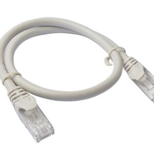 8ware-8W-PL6-0.25GRY-8Ware CAT6 Cable 0.25m - Grey Premium RJ45 Ethernet Network LAN UTP Patch Cord 26AWG CU Jacket