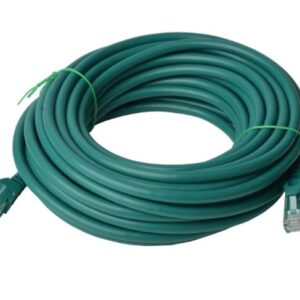 8ware-8W-PL6-15GRN-8Ware CAT6 Cable 15m - Green Premium RJ45 Ethernet Network LAN UTP Patch Cord 26AWG CU Jacket