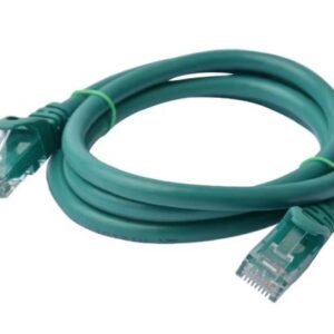 8ware-8W-PL6-1GRN-8Ware CAT6 Cable 1m - Green Premium RJ45 Ethernet Network LAN UTP Patch Cord 26AWG CU Jacket