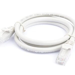 8ware-8W-PL6-1GRY-8Ware CAT6 Cable 1m - Grey Premium RJ45 Ethernet Network LAN UTP Patch Cord 26AWG CU Jacket