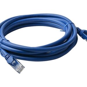 8ware-8W-PL6-5BLU-8ware CAT6 Cable 5m - Blue Premium RJ45 Ethernet Network LAN UTP Patch Cord 26AWG CU Jacket