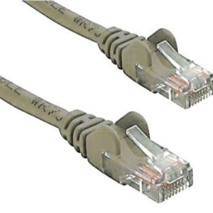 8ware-KO820U-3GRY-8ware CAT5e Cable 3m - Grey Color Premium RJ45 Ethernet Network LAN UTP Patch Cord 26AWG CU Jacket