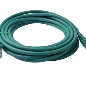 8ware-PL6A-7GRN-8Ware CAT6A Cable 7m - Green Color RJ45 Ethernet Network LAN UTP Patch Cord Snagless LS