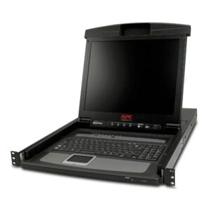 APC-AP5808-APC 17" Rack LCD Console with Integrated 8 Port Analog KVM Switch