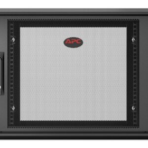 APC-AR109SH6-APC NetShelter 9U Wallmount Rack Enclosure Cabinet Single Hinged Server Depth
