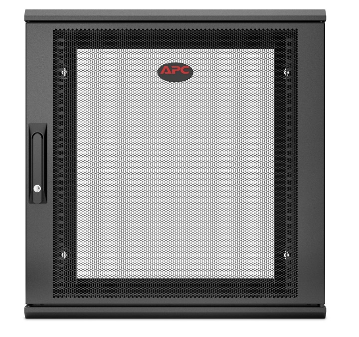 APC-AR112SH4-APC NetShelter 12U Wallmount Rack Enclosure Cabinet Single Hinged Switch Depth