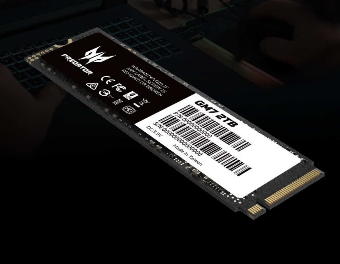 BIWIN-BL.9BWWR.119-Predator GM7-2TB M.2 NVMe PCIe Gen 4*4 2TB Up to 7200 MB/s Read and 6300 MB/s BL.9BWWR.119- 5 Year Warranty