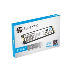 BIWIN (HP SSD)-8U2N1AA#-HP FX700 512GB PCIe Gen 4x4 M.2 NVMe 2.0 SSD 6300MB/s  3100MB/s Up to 7200 MB/s read speed