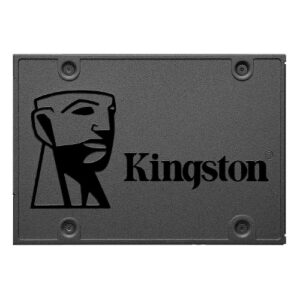 Kingston-SA400S37/480G-Kingston A400 480GB 2.5" SATA3 6Gb/s SSD - TLC 500/450 MB/s 7mm Solid State Drive 1M hrs MTBF 3yrs