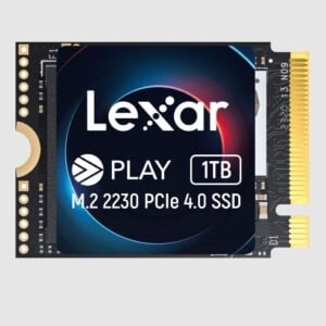 Lexar-LNMPLAY001T-RNNNG-Lexar LNMPLAY001T-RNNNG Internal SSD Play 1TB M.2 2230 PCIe Gen 4x4 NVMe SSD up to 5200MB/s read