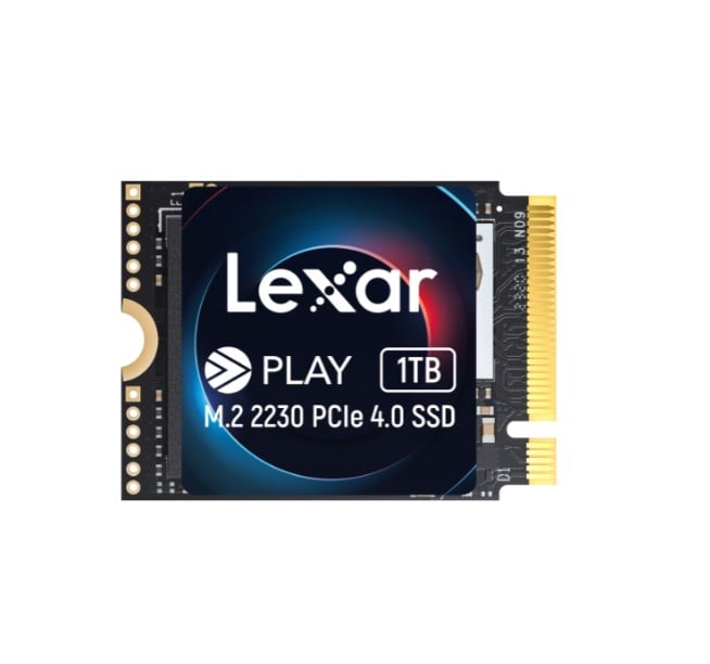 Lexar-LNMPLAY002T-RNNNG-Lexar LNMPLAY002T-RNNNG Internal SSD Play 2TB M.2 2230 PCIe Gen 4x4 NVMe SSD up to 5200MB/s read