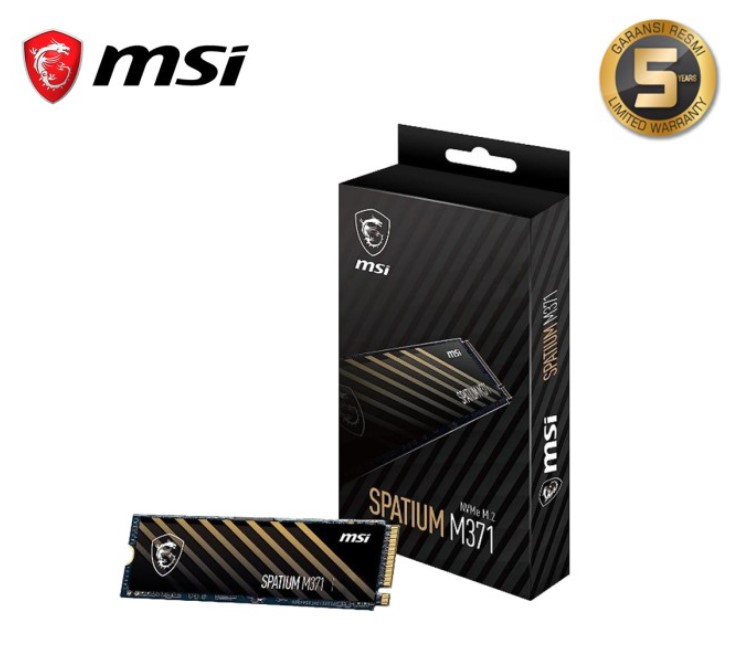 MSI-SPATIUM M371 NVMe M.2 500GB-MSI SPATIUM M371 NVMe M.2 500GB