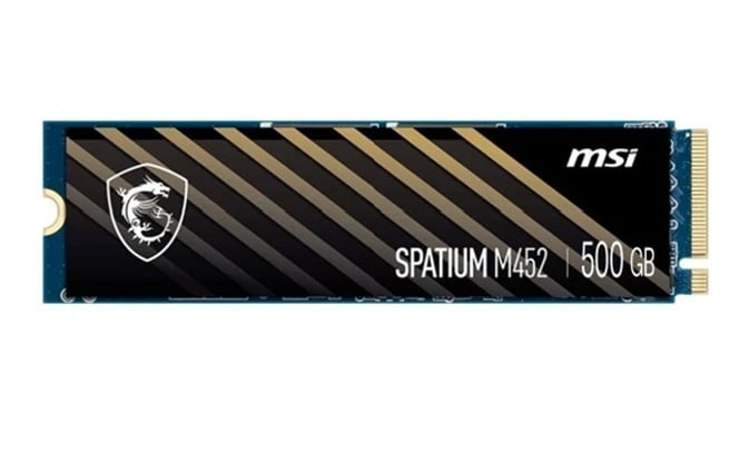 MSI-SPATIUM M452 500GB-SPATIUM M452 PCIe 4.0 NVMe M.2 500GB