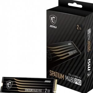 MSI-SPATIUM M480 PRO PCIe 4.0 NVMe M.2 2TB-MSI SPATIUM M480 PRO PCIe 4.0 NVMe M.2 2TB SSD