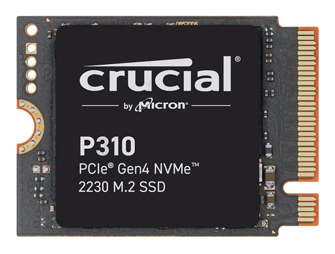 Micron (Crucial)-CT1000P310SSD2-Crucial P310 1TB M.2 2230 NVMe SSD 7100/6000 MB/s 1M IOPS 220TBW 2M MTTF for MS Surface Pro Valve Steam Deck Asus Rog Ally Lenovo Legion Go MSI Claw