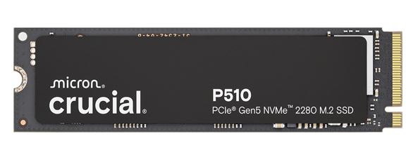 Micron (Crucial)-CT2000P510SSD8-T-Crucial P510 2TB Gen5 2280 NVMe M.2 SSD 10