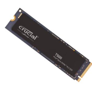 Micron (Crucial)-CT2000T500SSD8-Crucial T500 2TB Gen4 NVMe SSD - 7400/7000 MB/s R/W 1200TBW 1440K IOPs 1.5M hrs MTTF Acronis True Image Creative Cloud for PS5 ~MZ-V8P2T0BW