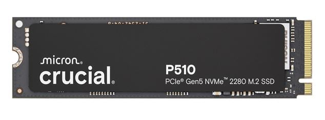 Micron (Crucial)-P-CT1000P510SSD8-P-Crucial P510 1TB Gen5 2280 NVMe M.2 SSD 11