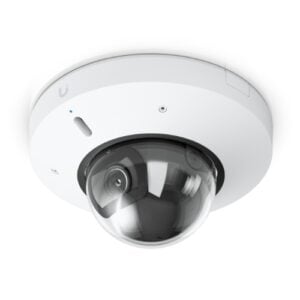 Ubiquiti G6 Mini Dome,White,Incredibly Compact 4K PoE Camera,1/1.8" 8MP, Multi-TOPS AI Engine,Two-Way Audio,IR Night Vision 20m