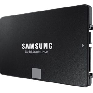 Samsung-MZ-77E1T0BW-Samsung 870 EVO 1TB 2.5" SATA III 6GB/s SSD 560R/530W MB/s 98K/88K IOPS 600TBW AES 256-bit Encryption 5yrs Wty