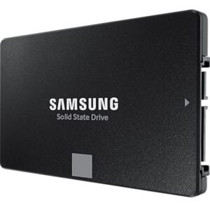 Samsung-MZ-77E2T0BW-Samsung 870 EVO 2TB 2.5" SATA III 6GB/s SSD 560R/530W MB/s 98K/88K IOPS 1200TBW AES 256-bit Encryption 5yrs Wty