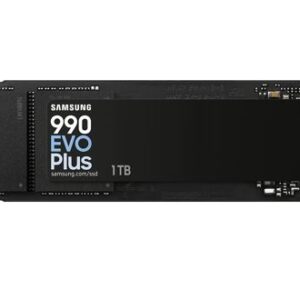 Samsung-MZ-V9S1T0BW-Samsung 990 EVO Plus 1TB PCIe Gen5 NVMe SSD 7150MB/s 6300MB/s R/W 850K/1350K IOPS 600TBW 1.5M hrs V-NAND TLC AES 256-bit Encryption 5yr wty