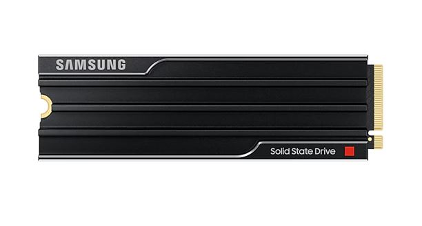 Samsung-MZ-VAP4T0CW-Samsung 9100 PRO 4TB PCIe Gen5 NVMe SSD Heatsink 14800MB/s 13400MB/s R/W 2200K/2600K IOPS 2400TBW 1.5M hrs V-NAND TLC AES 256-bit Encryption 5yr wty
