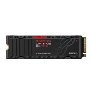 Sandisk-SDSP81100TAH-000E0-SANDISK Optimus™ GX PRO 850X PCIe® 4.0 NVMe™ SSD with Heatsink