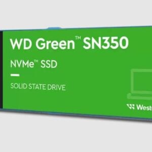 Sandisk-WDS250G2G0C-00CDH0-Western Digital WD Green SN350 250GB M.2 NVMe SSD PCIe 3.0x4 2400MB/s 1500MB/s R/W 300K/300K IOPS 40TBW 1M Hrs MTTF 3Y WTY (WDS250G2G0C) (LS)
