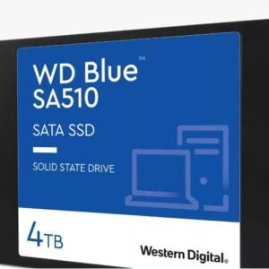 Sandisk-WDS400T3B0A-00C7K0-Western Digital WD Blue 4TB 2.5" SATA SSD 560R/530W MB/s 95K/82K IOPS 600TBW 1.75M hrs MTBF 3D NAND 7mm 5yrs Wty