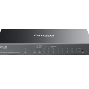 TP-LINK-ES210GP-TP-Link ES210GP Omada 10-Port Gigabit Easy Managed Switch with 8-Port PoE+
