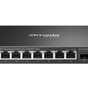 TP-LINK-ES210X-M2-TP-Link ES210X-M2 Omada 8-Port 2.5G Easy Managed Switch with 2 10GE SFP+ Slots