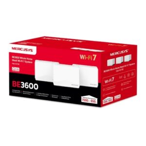 TP-LINK-Halo H27BE(3-pack)-Mercusys Halo H27BE(2-pack) BE3600 Whole Home Mesh Wi-Fi 7 System
