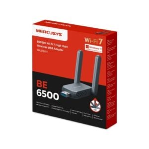 TP-LINK-MA37BEH-Mercusys BE6500 Wi-Fi 7 High-Gain Wireless USB Adapter (MA37BEH)
