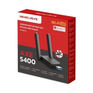 TP-LINK-MA86XH-Mercusys AXE5400 Wi-Fi 6E High-Gain Wireless USB Adapter (MA86XH)