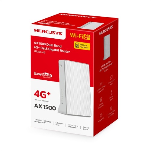 TP-LINK-MB235-4G-Mercusys MB235-4G 4G+ Cat6 AC1200 Wireless Dual Band Gigabit Router