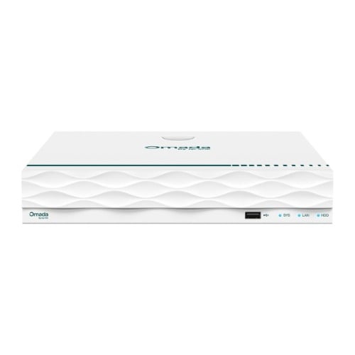 TP-LINK-Omada NVR16-8P-2T-TP-Link Omada NVR16-8P-2T - Omada 8-Port PoE+ Network Video Recorder with 2TB HDD
