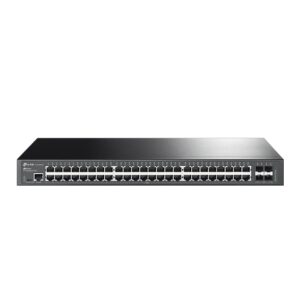 TP-LINK-SG3452X-TP-Link SG3452X Omada 48-Port Gigabit L2+ Managed Switch with 4 10GE SFP+ Slots