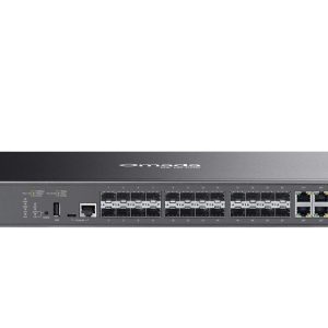 TP-LINK-SG5428XF-TP-Link SG5428XF Omada Campus 24-Port SFP Stackable Lite L3 Managed Switch with 4× 10G Slots