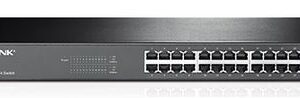 TP-LINK-TL-SG1024-TP-Link TL-SG1024 24-Port Gigabit 19" Rackmountable Unmanaged Switch energy-efficient Supports MAC Plug  play 48Gbps Switching Capacity