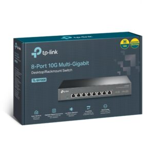 TP-LINK-TL-SX1008-TP-Link TL-SX1008 8-Port 10G Desktop/Rackmount Switch