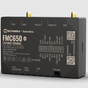 Teltonika-FMC6508TFE01-Teltonika 4G LTE Cat 1 Tracker for Advanced Applications with High Capacity Backup Battery and External Antennas