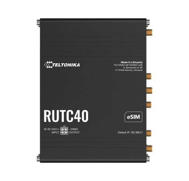 Teltonika-RUTC40000000-Teltonika RUTC40 GLOBAL 4G EDGE ROUTER