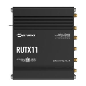 Teltonika-RUTX11000200/RUTX11200200-Teltonika RUTX11 Industrial Cellular Router