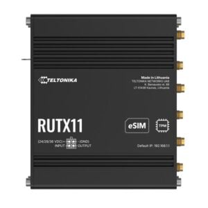 Teltonika-RUTX11240000-Teltonika RUTX11 Industrial Cellular eSIM Router