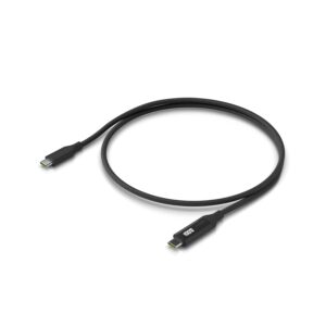 Ubiquiti-UACC-Cable-USB-100W-1M-BK-Ubiquiti USB-C Cable with Charge Display