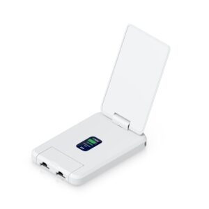 Ubiquiti-UTR-LR-Ubiquiti UniFi UTR-LR Travel Router Long-Range - Foldable Super Antenna - WiFi - 2x Ethernet Ports