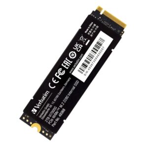 Verbatim-49368-Verbatim 2TB Vi7000 PCIe Gen4 NVMe M.2 2280 Internal SSD 7000MB/s Read 6500MB/s Write