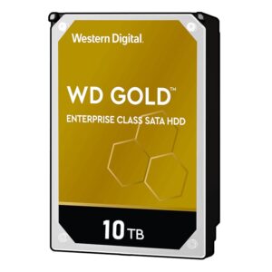 Western Digital-WD103KRYZ-Western Digital Gold 10TB 3.5" Enterprise Class SATA 6 Gb/s HDD 7200 RPM Cache 512MB 5-Year Limited Warranty