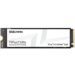 YMTC-ZTSS2CB08D5EMC-S00-Zhitai TiPlus7100s SSD 1TB M.2 2280 YMTC Xtacking 4.0  TLC Chip PCle Gen 4 X 4.0 NVMe 4.0 7400MB/s 6900MB/s R/W 600 TBW 5Y warranty